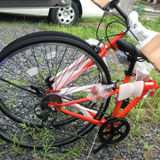 新品！折りたたみ自転車！フィールドチャンプ C700