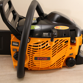 エンジンチェンソー RYOBI ESK-3435 2～3回使用 動作品(8ED3378YGGsyx)