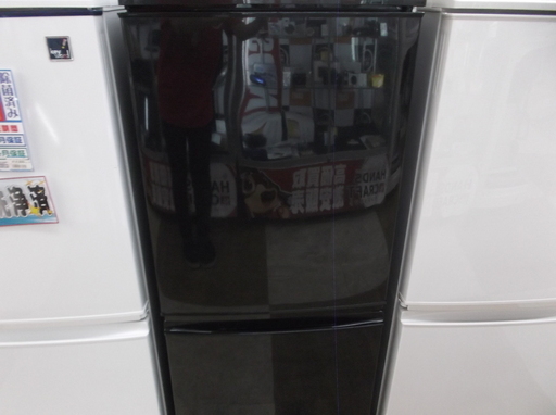 ,【引取限定】シャープ　冷蔵庫　中古品　SJ-D14A-B　2014年　【ハンズクラフト八幡西店】