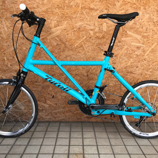 美車 TYRELL タイレル FX TIAGRA 軽量ミニベロ フォールディングバイク 折畳み