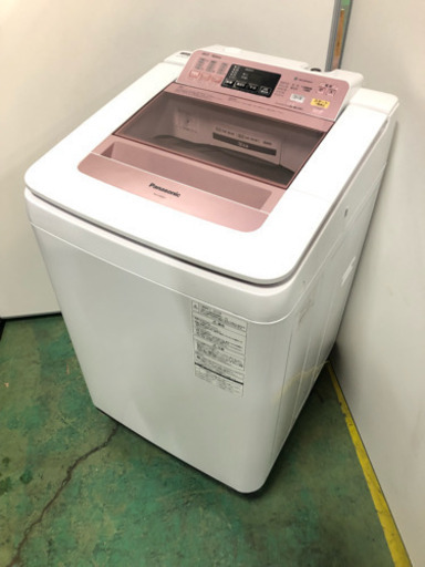 ★近隣送料・設置無料★　洗濯機　パナソニック　8.0kg　♪ファミリーにオススメ♪