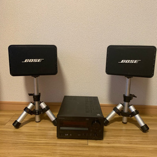 Onkyo プレーヤー、TOAアンプ、Boseスピーカーセット Onkyo プレーヤー、TOAアンプ、Boseスピーカーセット