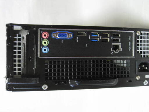 小型PC/ Dell製 VOSTRO270S 第3世代Core i5 3470 MEM 8GB HDD500GB DVD