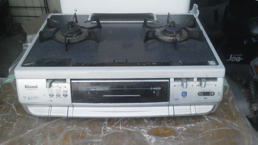 【取引終了】RINNAI ガスコンロ RTS-S630MGTS-R LPガス 状態良好