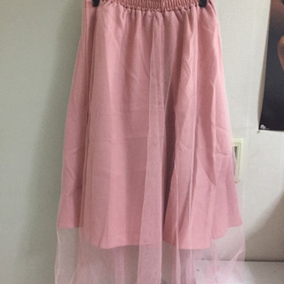 チュールスカート ピンク スカート