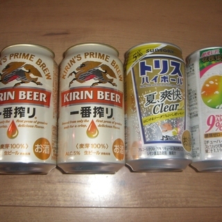 キリンビール 一番搾り / トリスハイボール / もぎたて [ ...