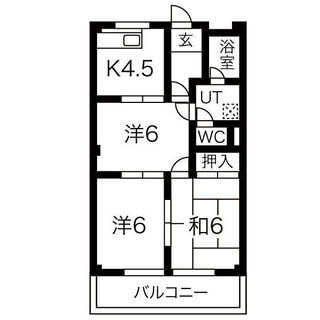 知多郡美浜町　独立洗面のあるお値打ち家賃の物件！　駅徒歩8分で移動にも便利です！ - 知多郡