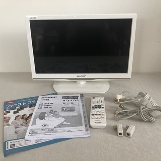 動作品　SHARP　シャープ　液晶カラーテレビ　LC‐19K20...