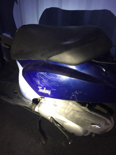 原付バイク 50cc ホンダ トゥデイ 4スト エンジン掛かります。修理前提