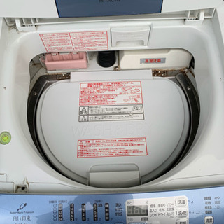 白い約束 洗濯機 NW-D8JX 中古 完動