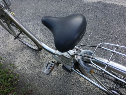 Panasonic電動アシスト自転車26インチシルバー