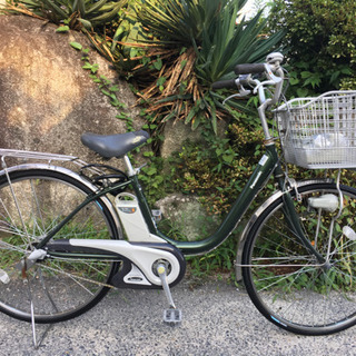 60.Panasonic電動アシスト自転車26インチ緑 60.Panasonic電動アシスト自転車26インチ緑