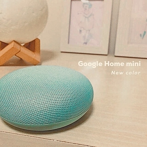 google home mini aqua