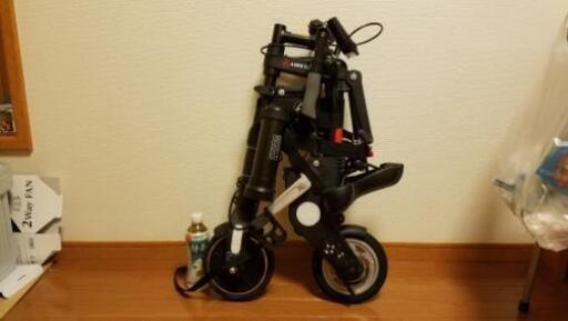 9/10迄 値下げ済み♪A-bike electric 折り畳み電動アシスト自転車