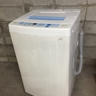 アクア 6.0kg 全自動洗濯機　ホワイトAQUA AQW-S6...