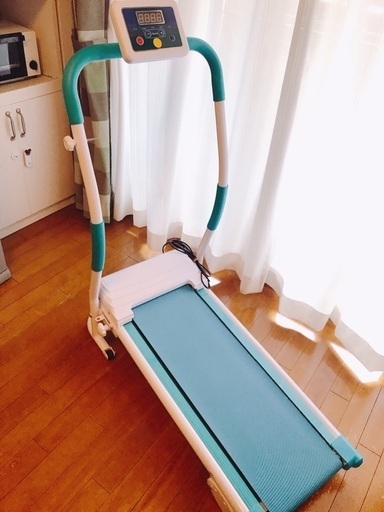 ☆超美品☆ ルームランナー 可愛い色が特徴！家庭用 ダイエット器具