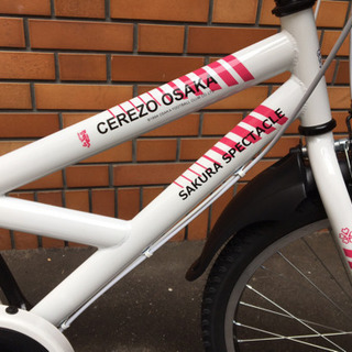 新品 セレッソ大阪コラボ クロスバイク