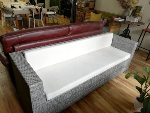 屋外用ソファー差し上げます ドミンゴ 森下のソファの中古あげます 譲ります ジモティーで不用品の処分