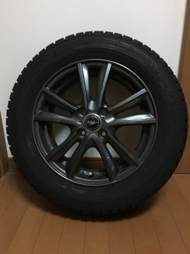 スタッドレスタイヤ☆アルミホイール付き4本セット☆185/65R15 | no