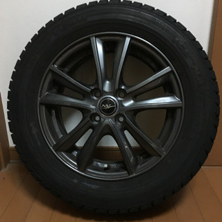 スタッドレスタイヤ☆アルミホイール付き4本セット☆185/65R15