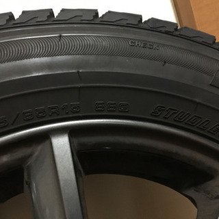 スタッドレスタイヤ☆アルミホイール付き4本セット☆185/65R15