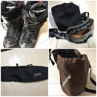【シーズン到来】スノーボード有名ブランドセット