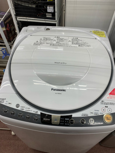 洗濯機 Panasonic eco-wash system 8.0kg | home.ly