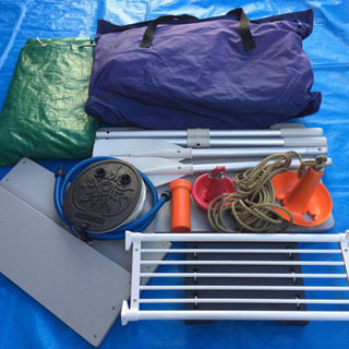 【お取引中】アキレスゴムボート 装備充実