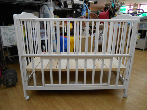 KATOJI ベビーベッド 新生児から生後24ヵ月以内位 02160F ホワイト