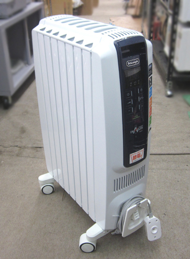 札幌 デロンギ オイルヒーター ドラゴンデジタルスマート QSD0712-MB 暖房器具 ストーブ 3～8畳