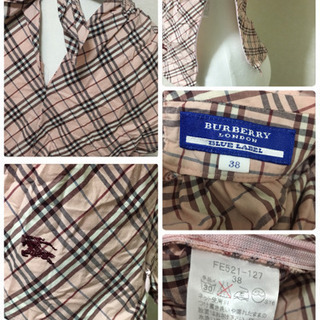 ご購入者様決定【美品✦BURBERRY BLUE LABEL】ホルターネック上品優しげピンク ご購入者様決定【美品✦BURBERRY BLUE LABEL】ホルターネック上品優し