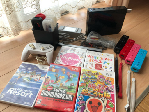 Wii めっちゃお得やんセット本体＋付属品＋ソフト 値引しました❗️