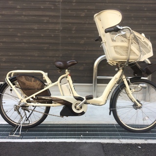 ブリヂストン アンジェリーノ 新基準 三人乗り 8,1AH 子供乗せ キッス 