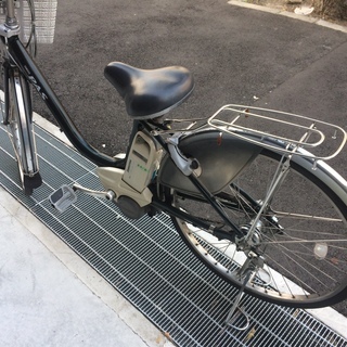 電動アシスト自転車 地域限定 ヤマハ パス リチウム 緑 26インチ 
