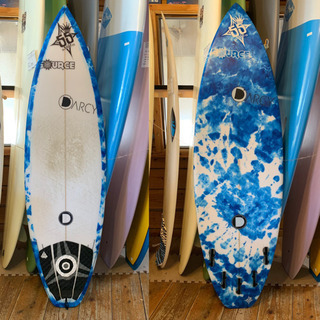 美品 中古サーフボード ダーシーサーフボード 5'8