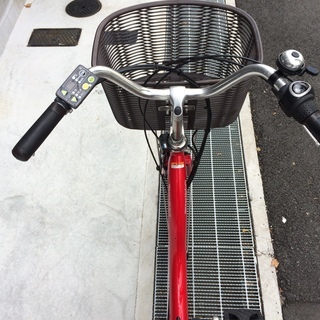 地域限定 ヤマハ パス ナチュラ 新基準 子供乗せ 24インチ 赤 アシスタ