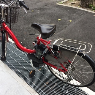 地域限定 ヤマハ パス ナチュラ 新基準 子供乗せ 24インチ 赤 アシスタ