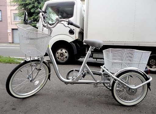 ミムゴ 三輪自転車 20インチ ライト付 鍵付 SWING CHARLIE 札幌市 白石区 東札幌