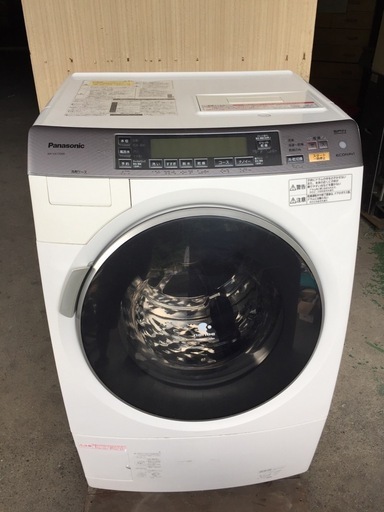 パナソニック Panasonic NA-VX7200R ななめ型 ドラム式 洗濯乾燥機 （9.0kg） 右開き クリスタルホワイト 2013年製