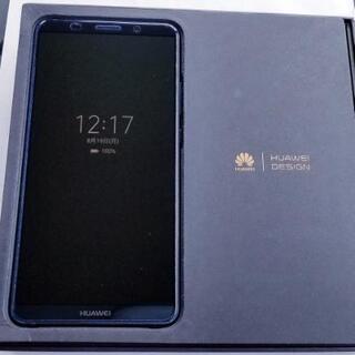 Huawei mate10pro ブルー　SIMロック解除　バッ...