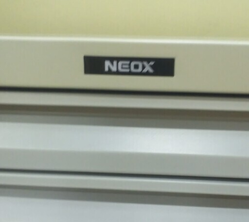 MS900【美品】ナカバヤシ キャビネット A2 書類棚 10段 アイボリー NA2