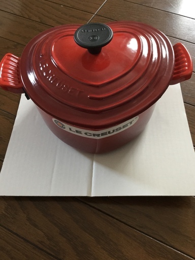 ル・クルーゼ  ココットダムール  両手鍋 【新品未使用品】
