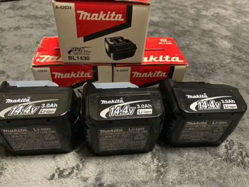 マキタ 純正品14.4V3A h