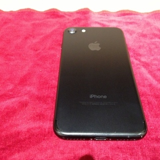 SIMロック解除済 ドコモ iPhone7 128GB マットブラック 動作確認済