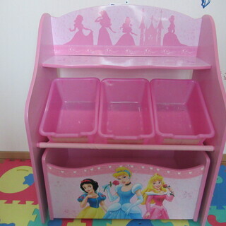 決まりました プリンセスおもちゃ箱本棚ディズニープリンセスベル ももくり 札幌の収納家具 おもちゃ箱 の中古あげます 譲ります ジモティーで不用品の処分