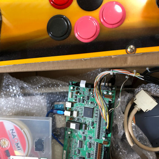 NAOMI用 GD-ROM4枚、NAOMI用マザー・GD-ROMドライブ等一式