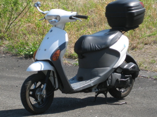 SUZUKI スズキ レッツ4・Ⅳ（白） 納車点検整備済！ 自賠責加入後すぐ