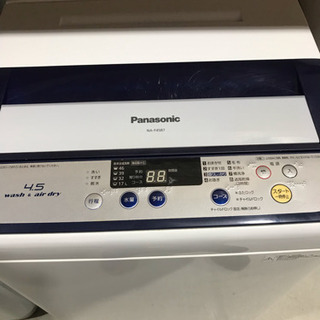 Panasonic 中古 4.5kg 送風乾燥機能付き 全自動洗濯機