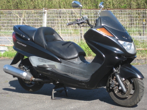 現状車両　ヤマハ　マジェスティ250 SG03J エンジン実働　オイルランプ点灯　走行可能です。