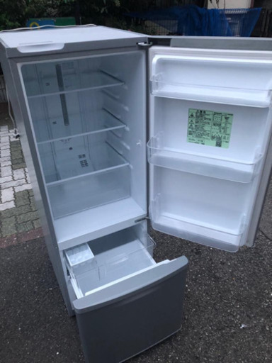 配送無料‼️当日配送 2017年式✨168L パナソニック 2ドア ノンフロン冷凍冷蔵庫 シルバー